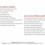 Kaart_19 NEN KLEANEN POTBOON GEBOORN/EEN KLEINE DREUMES GEBOREN (TWENTS/NEDERLANDS) - Afbeelding 2